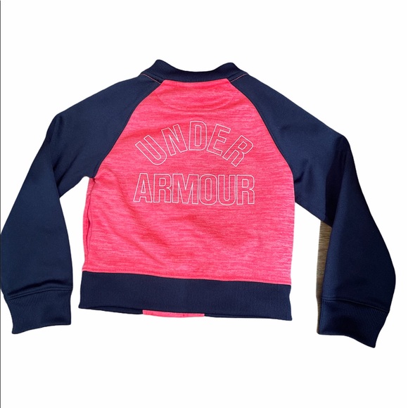 Girl’s Under Armour Letter Jacket Size 4 - Picture 2 of 4